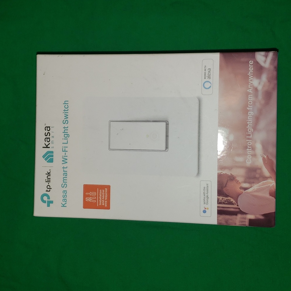 TP-Link kasa smart wi-fi light switch new open box